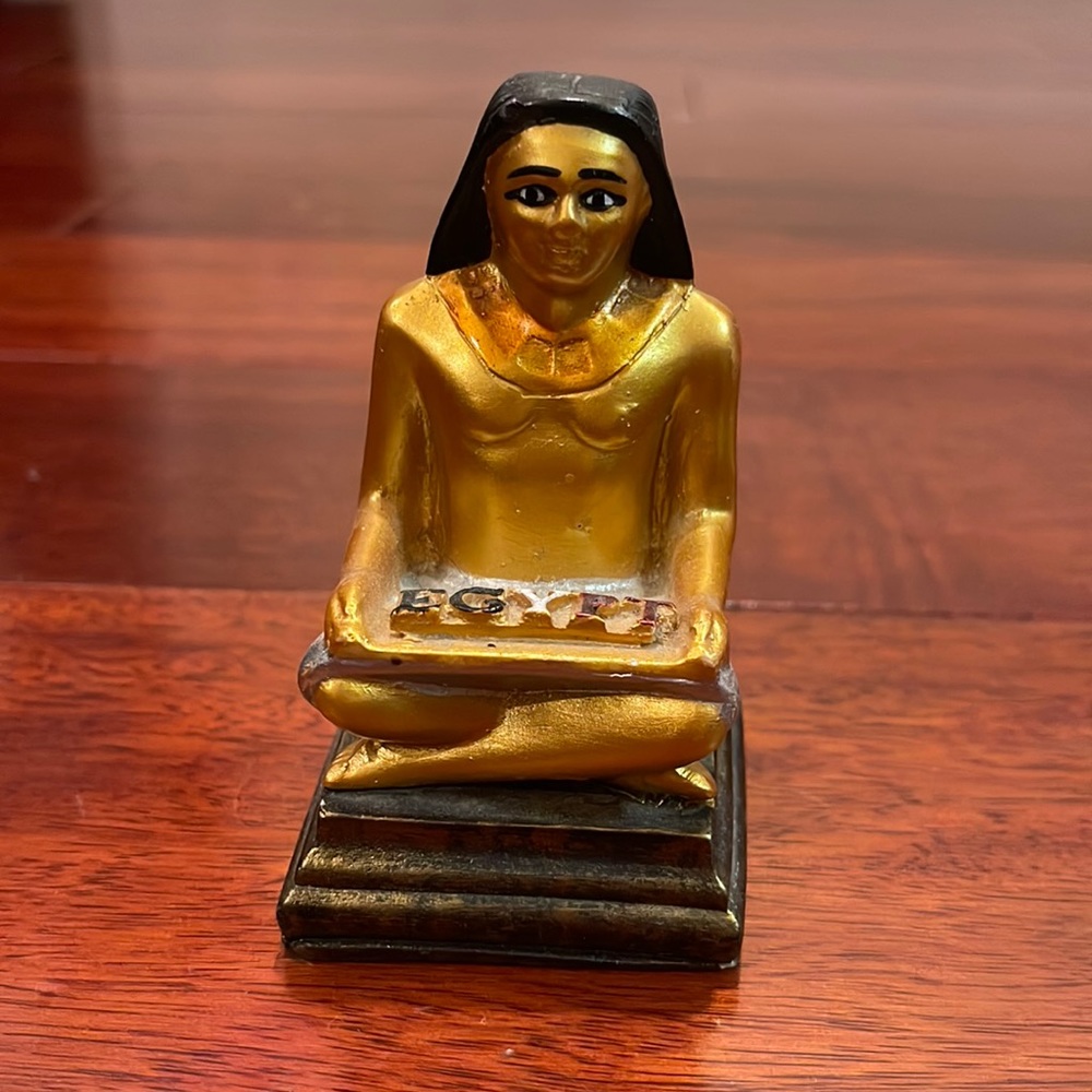Egyptian Pharaoh Collectible Toy Display Decor
